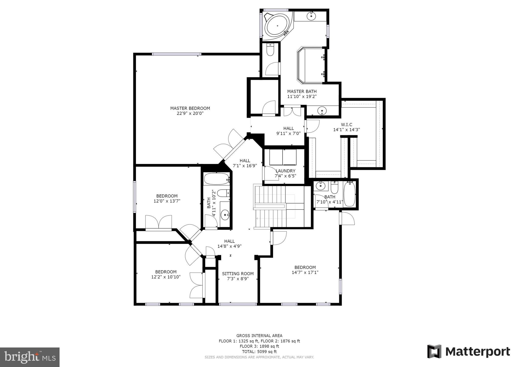 7772 Elmwood Road Fulton, MD 20759 - Photo 84 of 84 Upper Level Floorplan