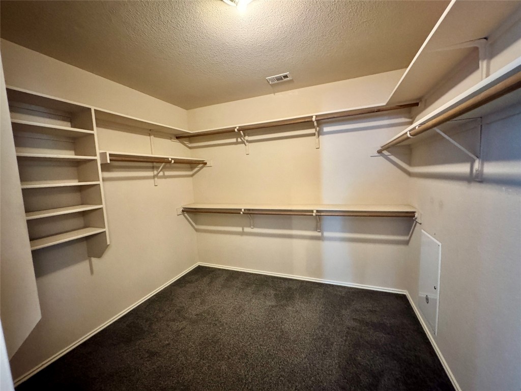14605 Staked Plains Loop Austin, TX 78717 - Photo 16 of 30 Spacious closet featuring dark colored carpet