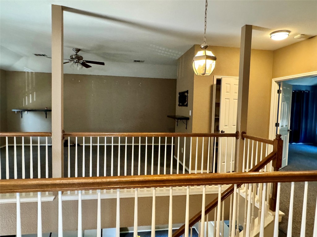14605 Staked Plains Loop Austin, TX 78717 - Photo 8 of 30 Hall with carpet floors