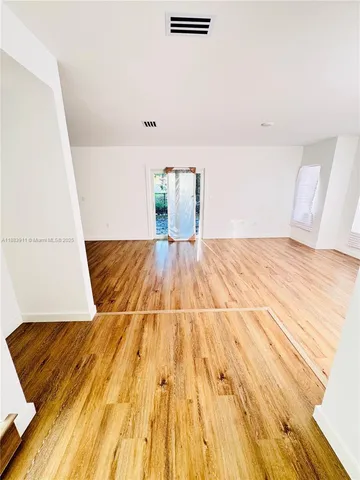 a view of wooden floor