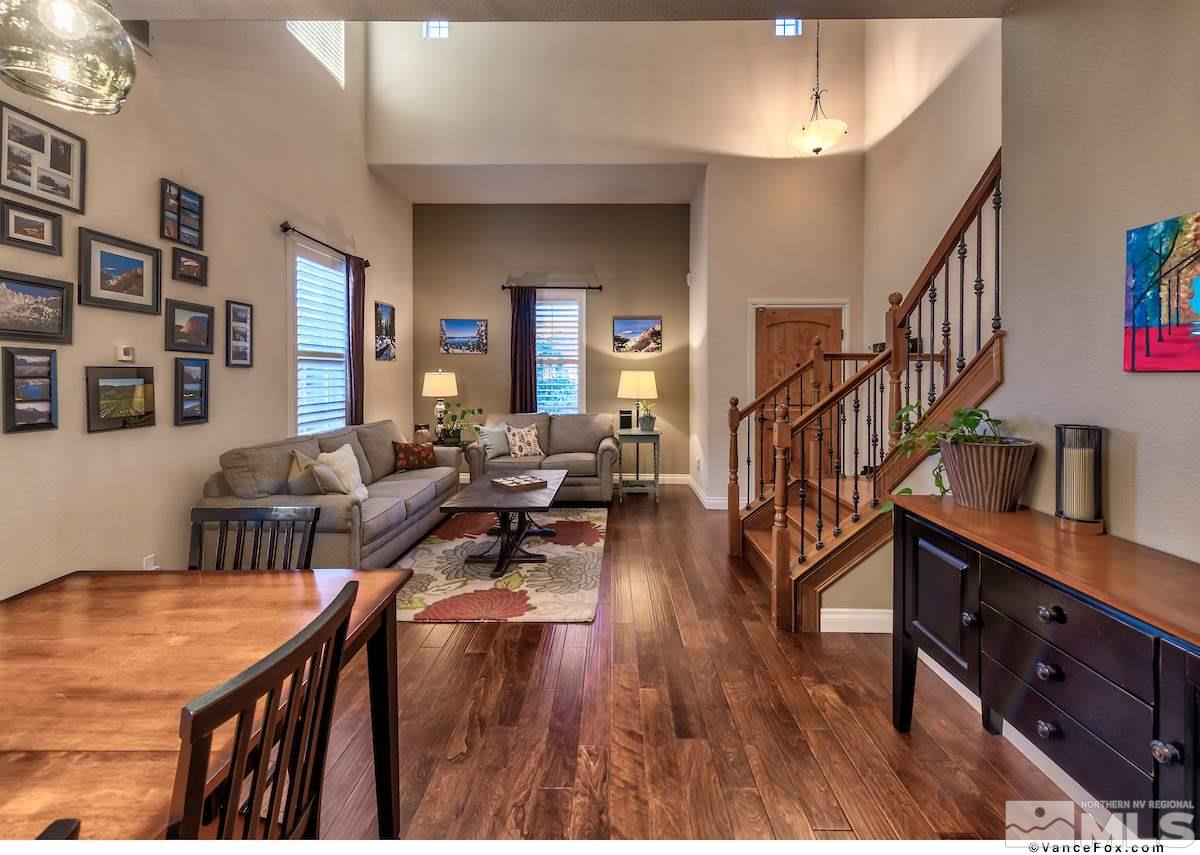 598 Needles Court Reno, NV 89521 - Photo 8 of 25 a living room with furniture and a wooden floor