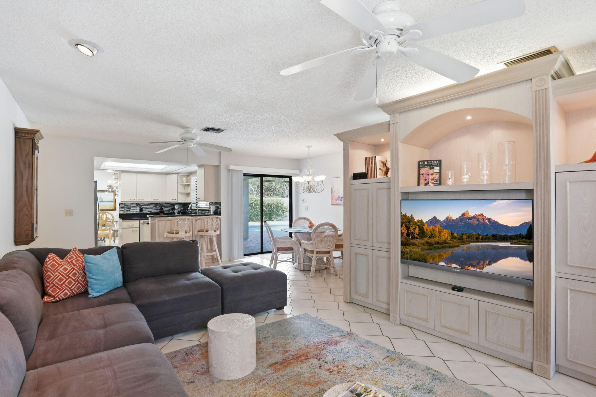 4281 Sugar Pine Drive Boca Raton, FL 33487 - Photo 17 of 35 Family Room/Kitchen