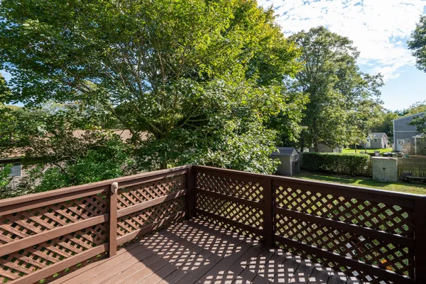 a view of city from balcony