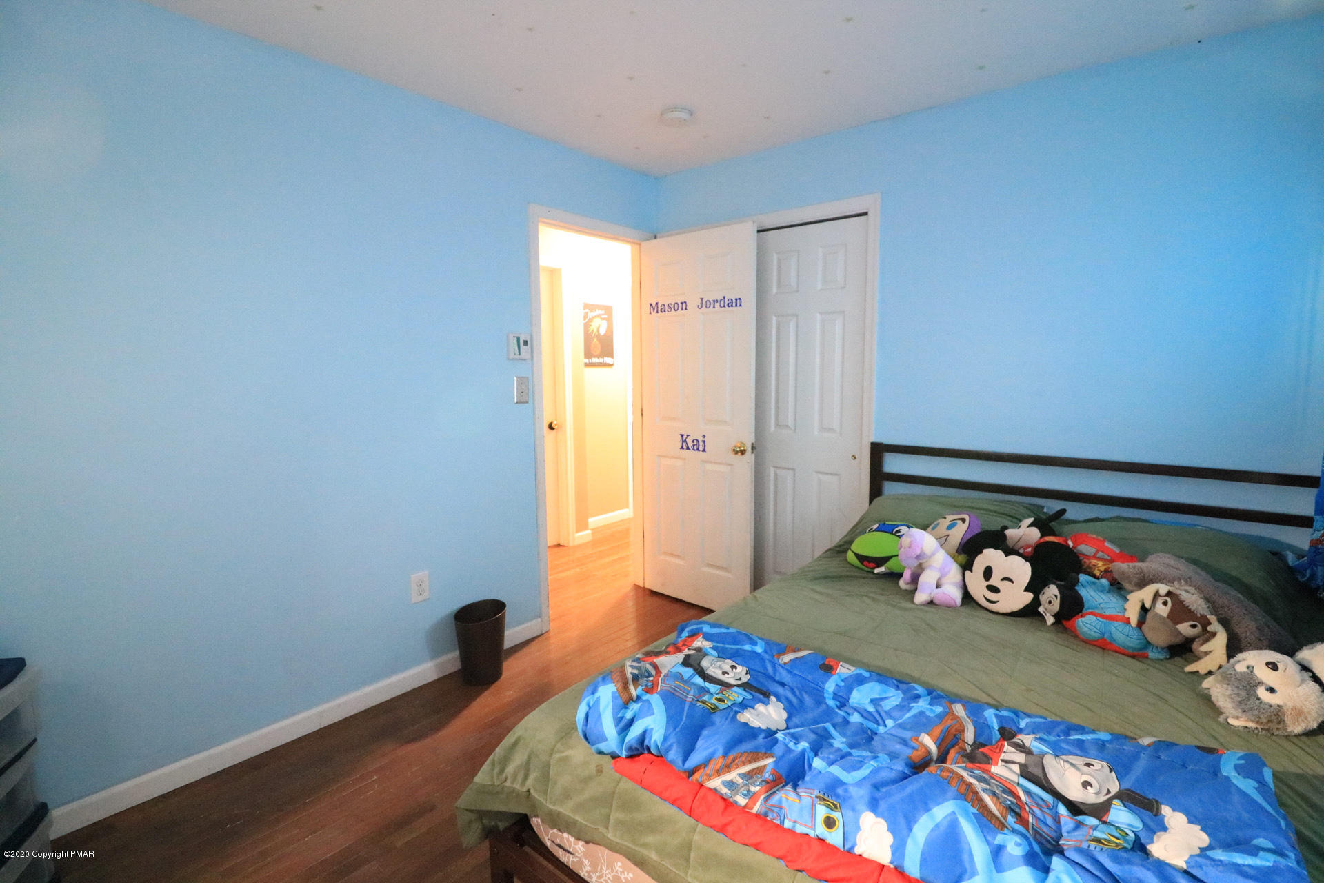 1024 State Road Effort, PA 18330 - Photo 32 of 46 a bedroom with baby toys and wooden floor