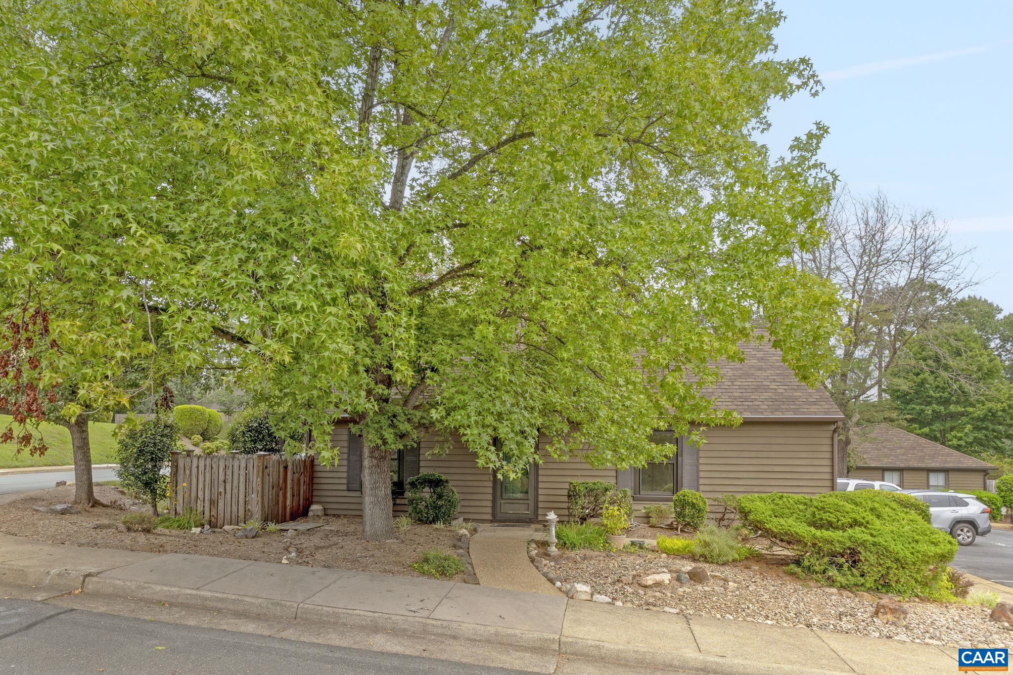 767 Exton Court Charlottesville, VA 22901 - Photo 5 of 34 front view of a house with a tree