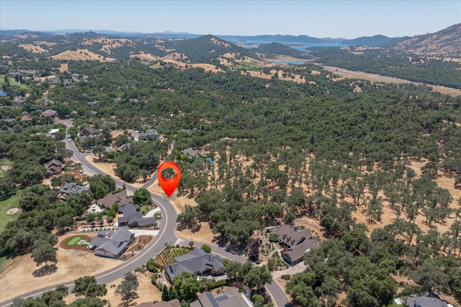 362 Blair Mine Road Angels Camp, CA 95222 - Photo 11 of 13 an aerial view of a forest with mountains