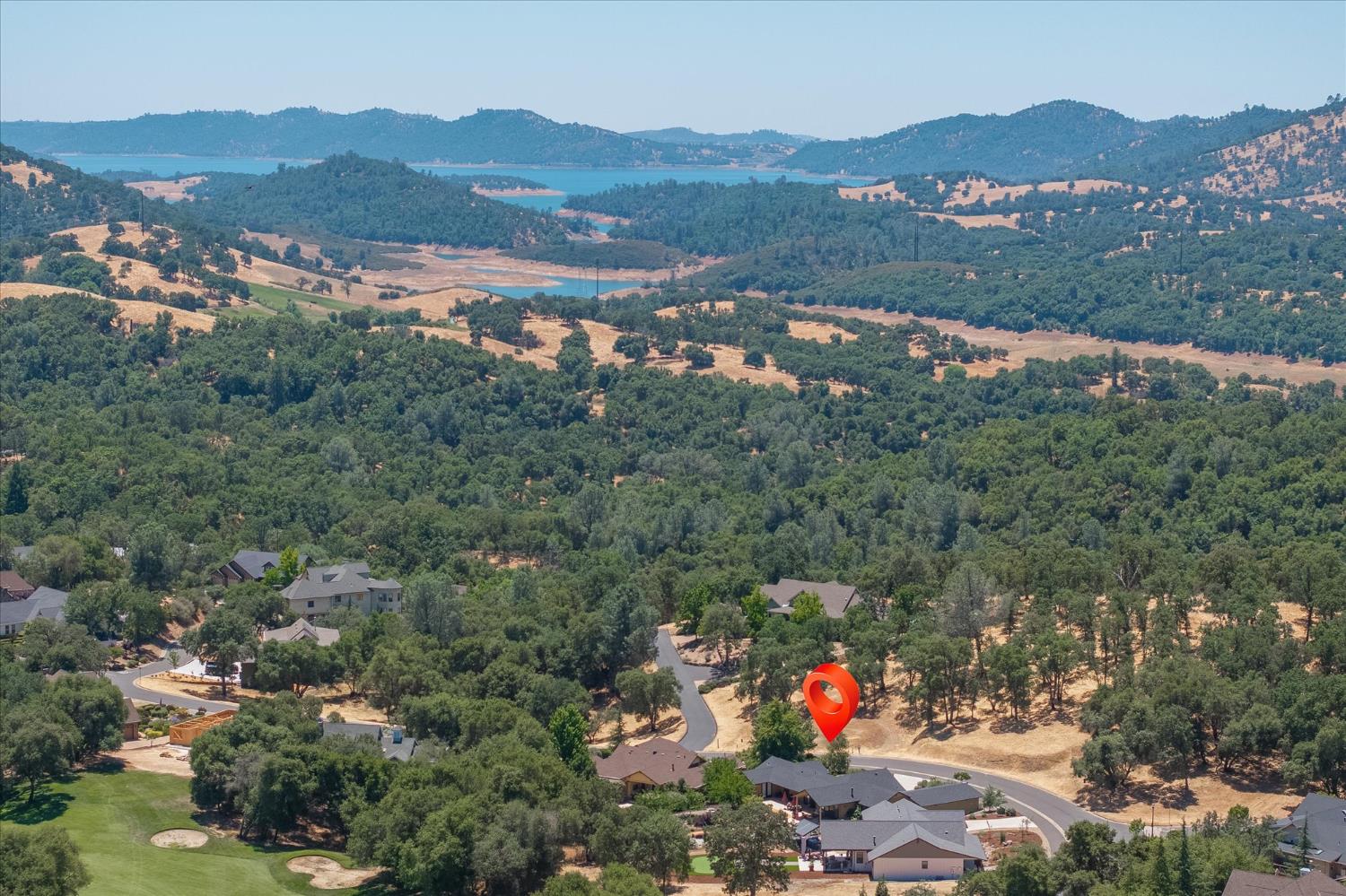 362 Blair Mine Road Angels Camp, CA 95222 - Photo 12 of 13 an aerial view of mountain with residential buildings and mountain view in back
