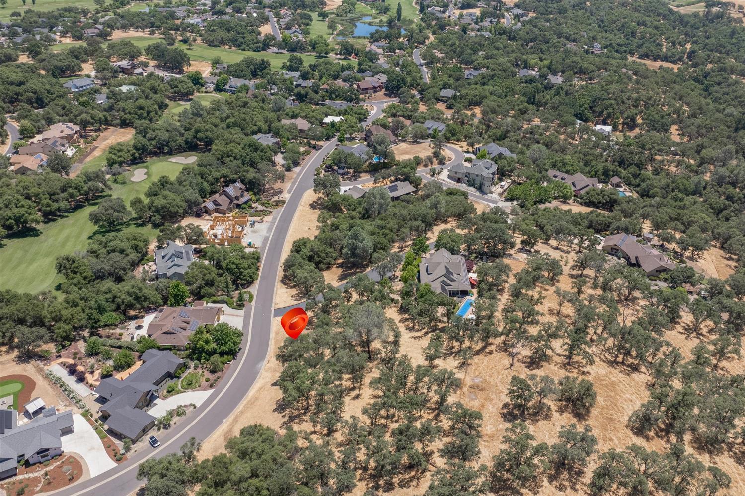 362 Blair Mine Road Angels Camp, CA 95222 - Photo 10 of 13 an aerial view of red and white house