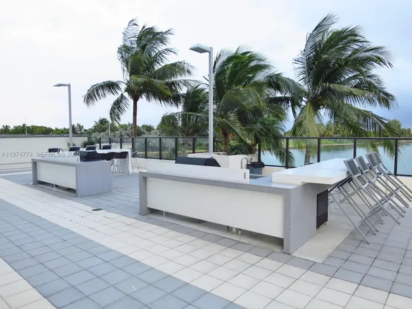 a view of outdoor space with swimming pool