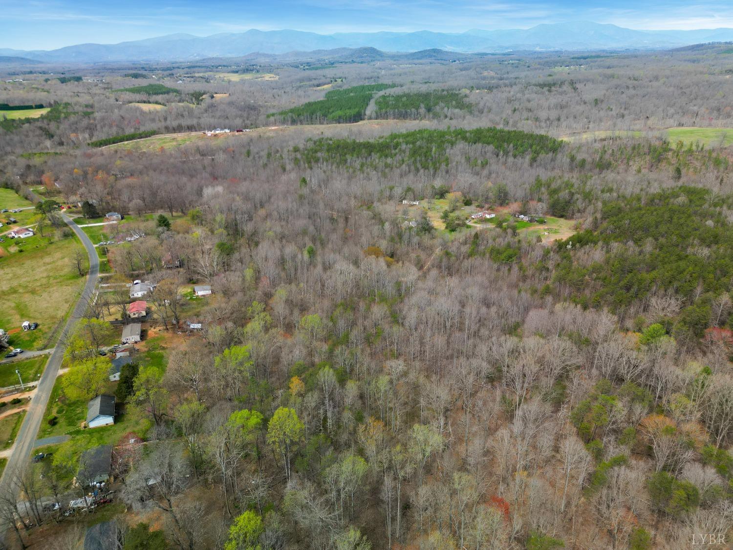 949 Toytown Road Amherst, VA 24521 - Photo 5 of 38 a view of a field with an ocean and mountain view
