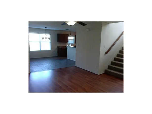 a view interior of a house and kitchen view