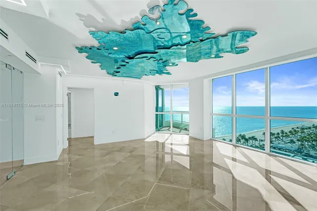 a view of a garden from a window