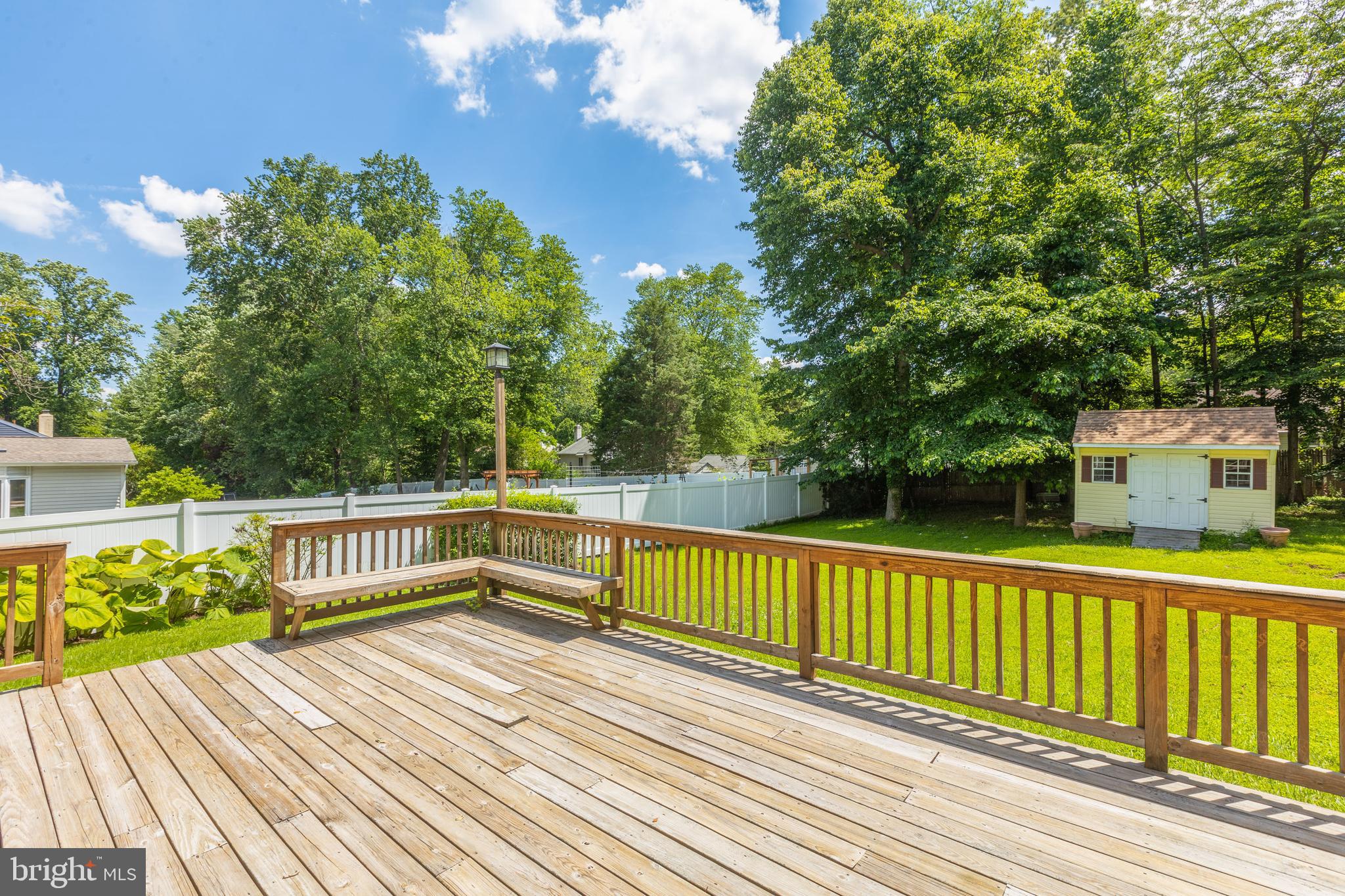 11821 Riders Lane Reston, VA 20191 - Photo 34 of 44 a view of a balcony with wooden floor
