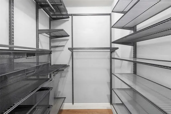 a view of storage and utility room