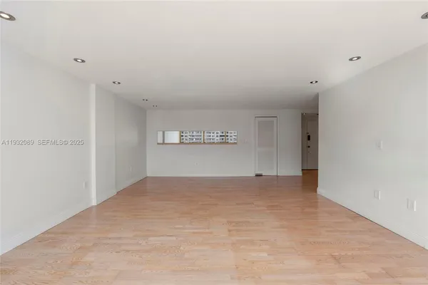 a view of empty room