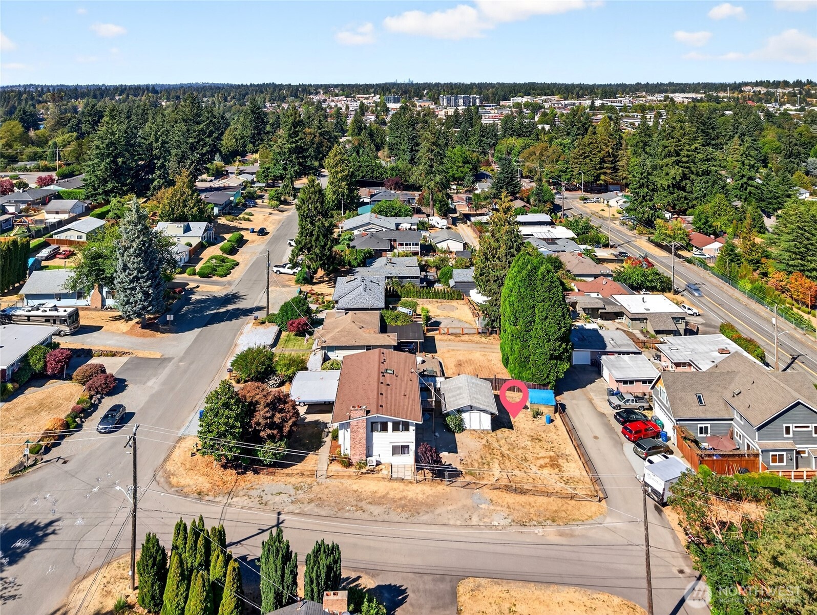 16056 9th Avenue Southwest, Unit B Burien, WA 98166 - Photo 3 of 20 an aerial view of a city
