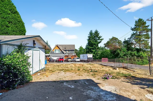 a view of a house with a snow