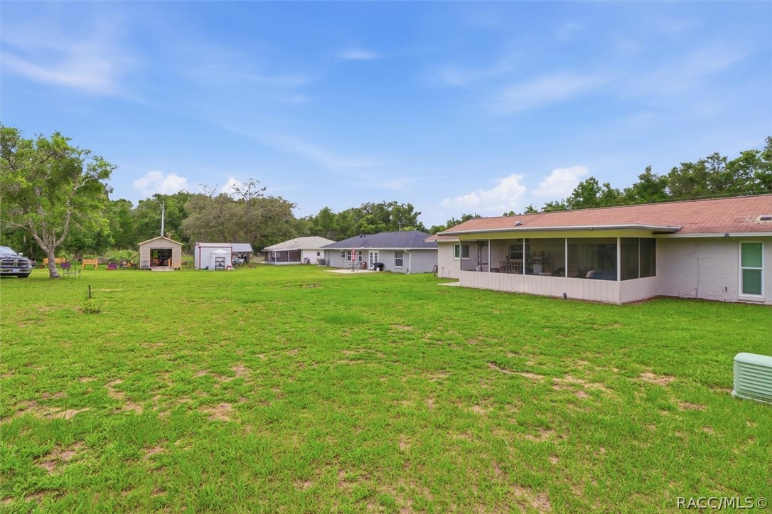 2507 Bluegrass Street Inverness, FL 34453 - Photo 36 of 43 Exterior back view