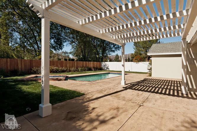 187 Kanan Road Oak Park, CA 91377 - Photo 7 of 20 a view of a porch with a fence