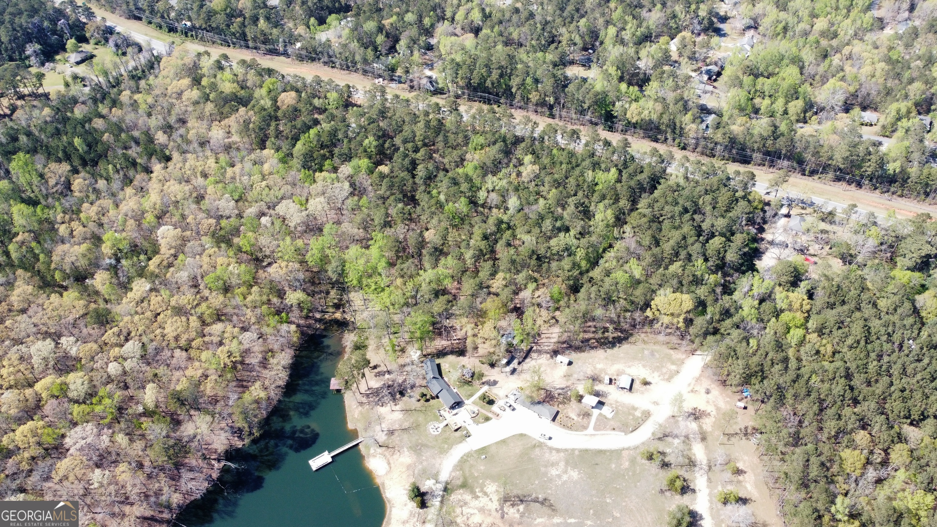 6591 Thomaston Road Macon, GA 31220 - Photo 22 of 30 a view of a wooden cabinets with a plant