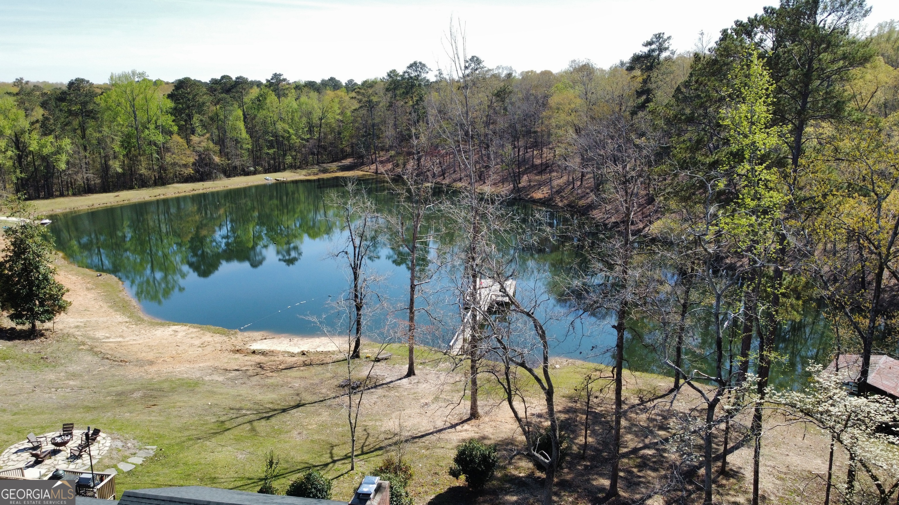 6591 Thomaston Road Macon, GA 31220 - Photo 29 of 30 a view of a lake with a mountain in the background