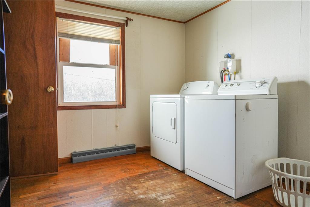 1390 Garretts Run Road Ford City, PA 16226 - Photo 8 of 24 a view of a room with washing machine and a window