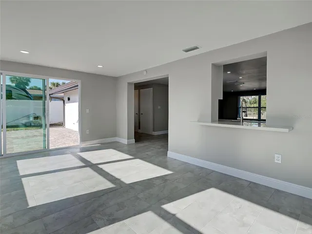 wooden floor in an empty room