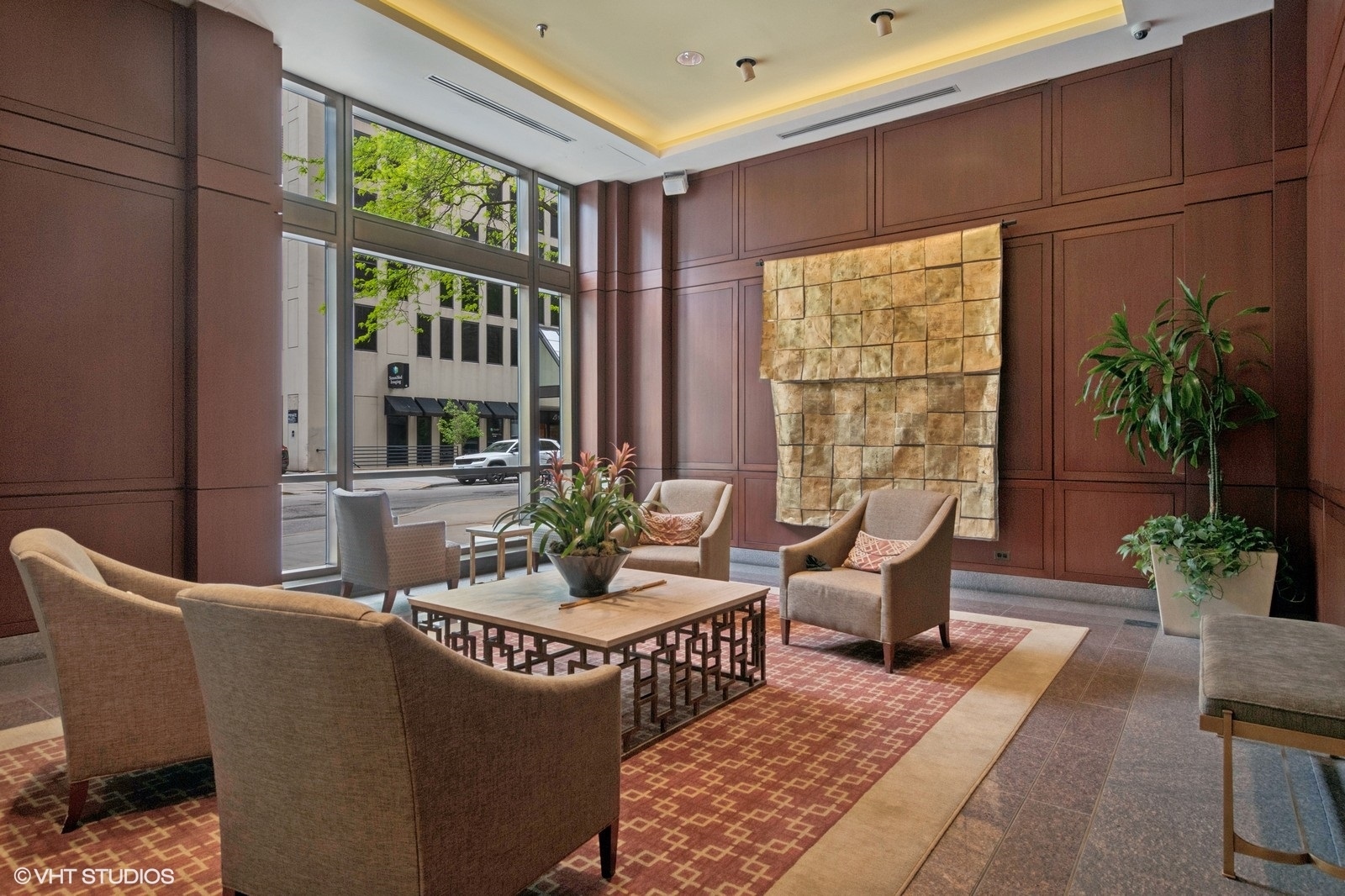 401 East Ontario Street, Unit 3102 Chicago, IL 60611 - Photo 2 of 29 a living room with furniture and a large window