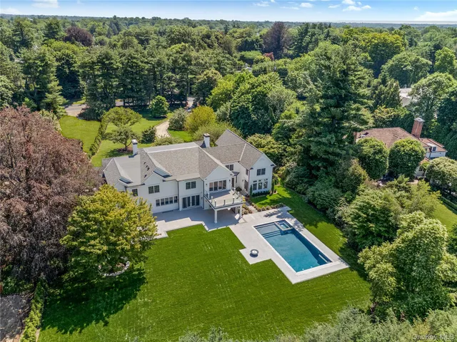 a view of a house with a garden