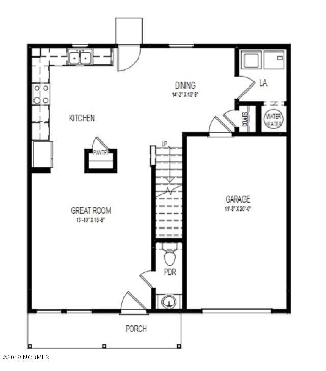 2014 Fish Pond Road Greenville, NC 27834 - Photo 2 of 3 1601 1-Car - Floor Plan - BROCHURE - GRP