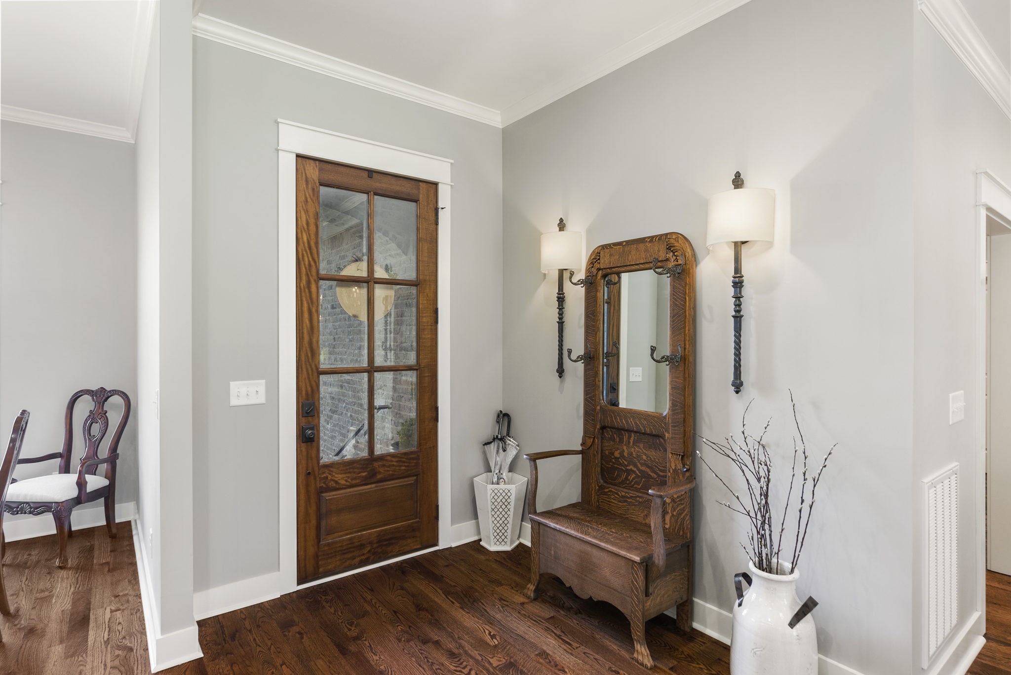 3459 Thompson Road Springfield, TN 37172 - Photo 8 of 39 a view of an entryway with wooden floor