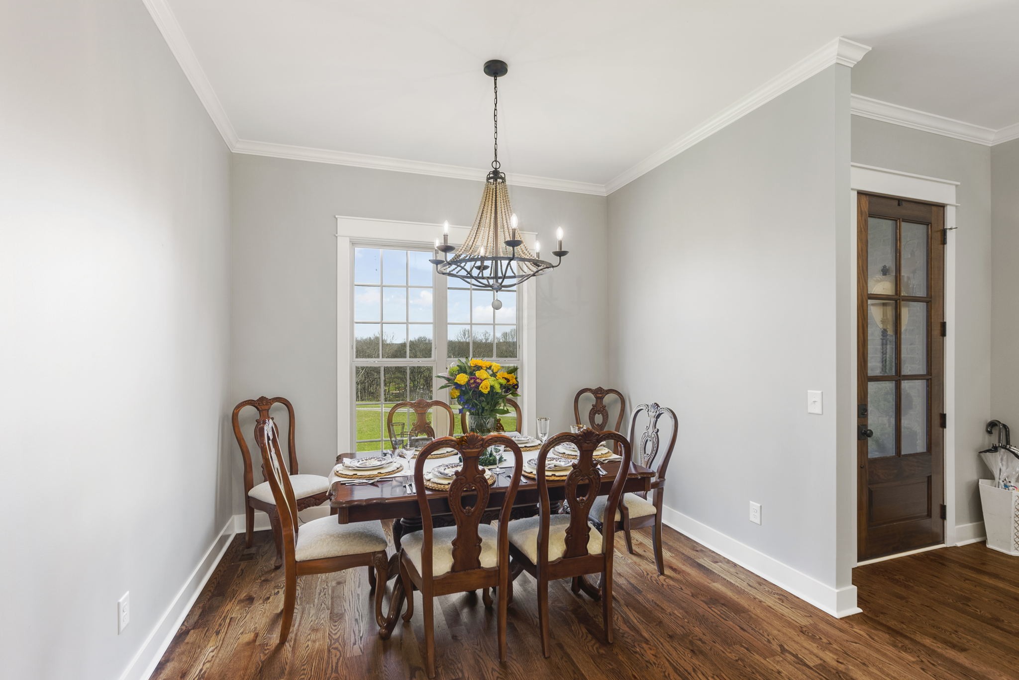 3459 Thompson Road Springfield, TN 37172 - Photo 10 of 39 a view of a dining room with furniture window and wooden floor