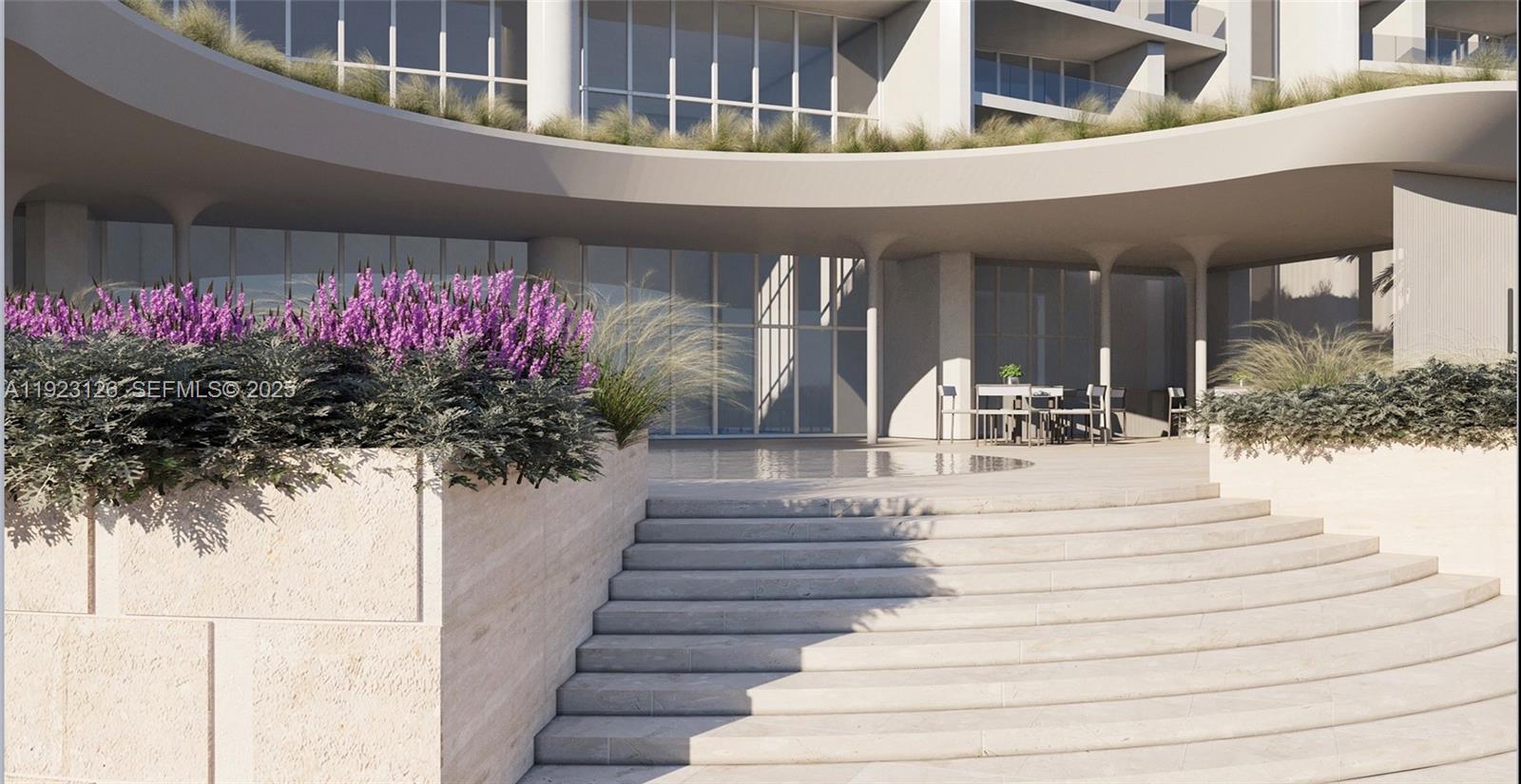 1643 Brickell Avenue, Unit 2902 Miami, FL 33129 - Photo 35 of 41 a view of flowers in front of building