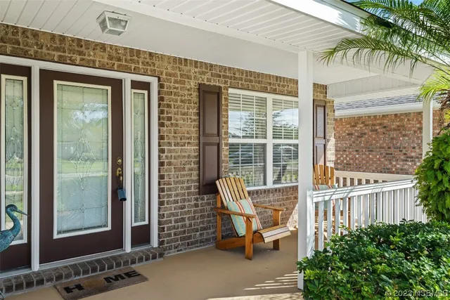 a view of a two chair in the balcony