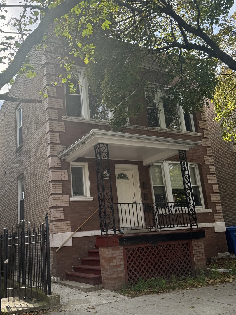 a view of a house with a window
