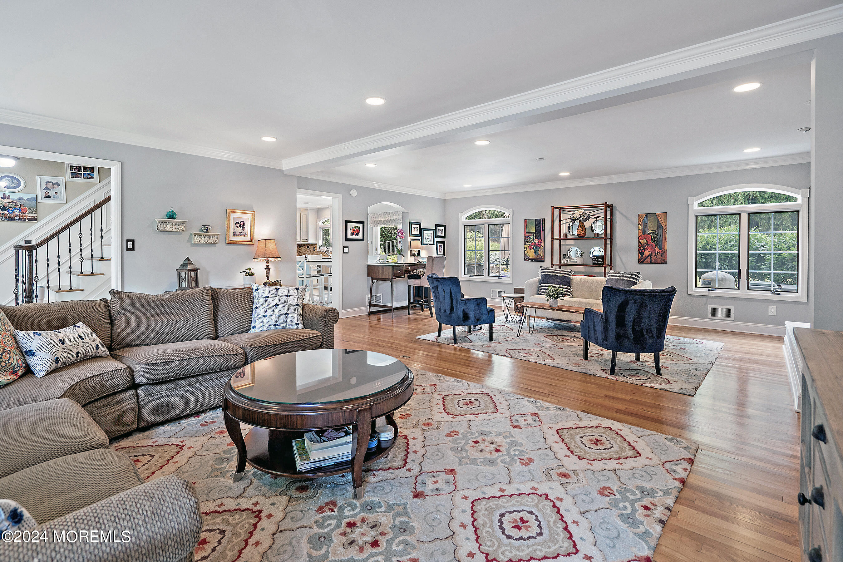 9 Doherty Drive Middletown, NJ 07748 - Photo 17 of 59 a living room with furniture and a large window