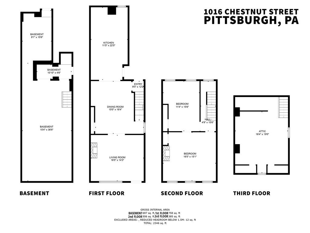 1016 Chestnut Street Pittsburgh, PA 15212 - Photo 21 of 25 Gallery Image 21