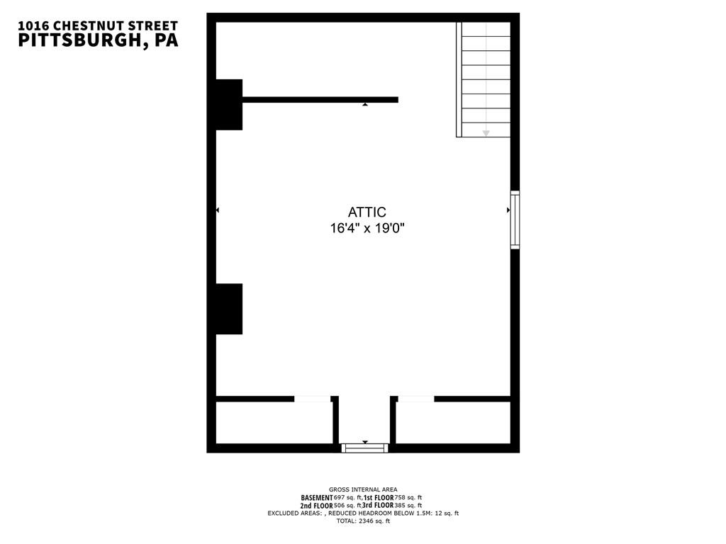 1016 Chestnut Street Pittsburgh, PA 15212 - Photo 25 of 25 Gallery Image 25