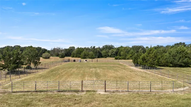 a view of a backyard of a house