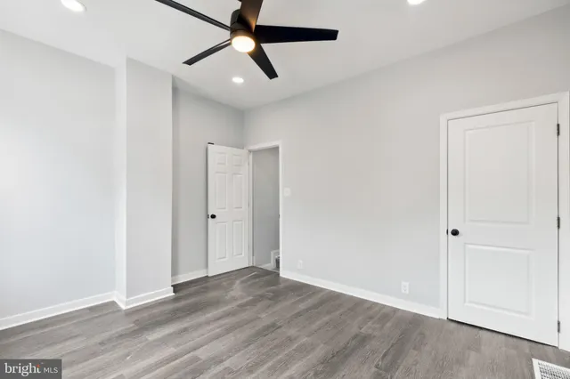 wooden floor in an empty room