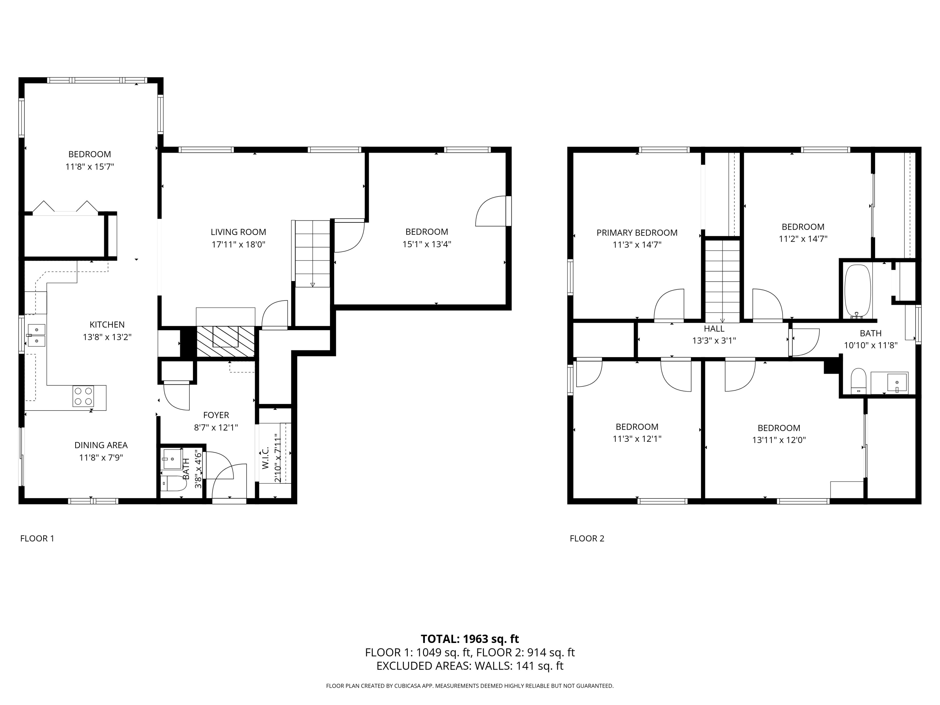 29 Mudget Hill Road Vassalboro, ME 04989 - Photo 69 of 70 1st & 2nd Floor Main House