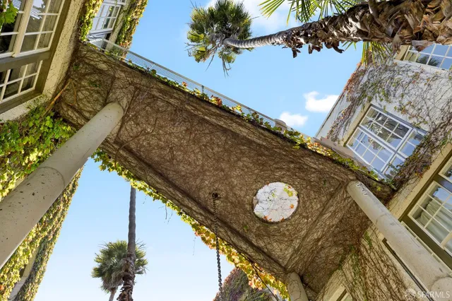 a aerial view of a house