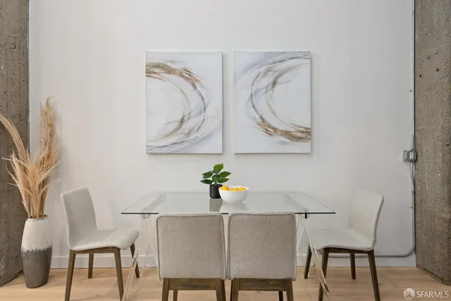 a view of workspace with furniture