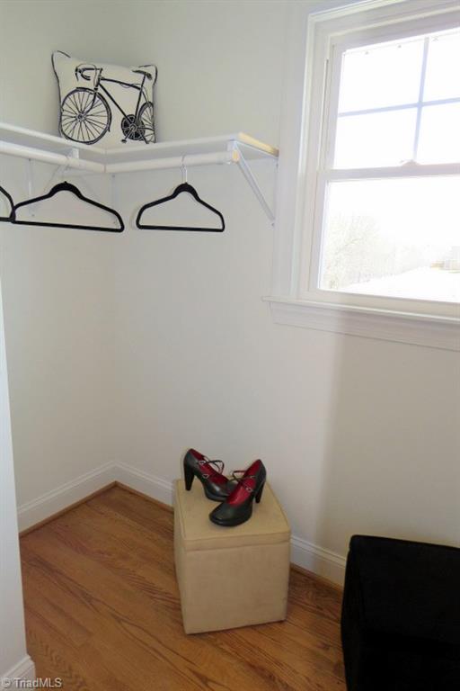 8529 Lasater Road Clemmons, NC 27012 - Photo 14 of 30 One of two walk-in closets in the Master. This home is not short on closet / storage space.