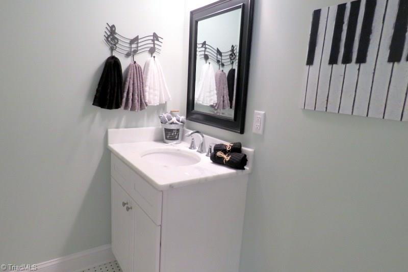 8529 Lasater Road Clemmons, NC 27012 - Photo 26 of 30 Cute Half Bath in Basement.