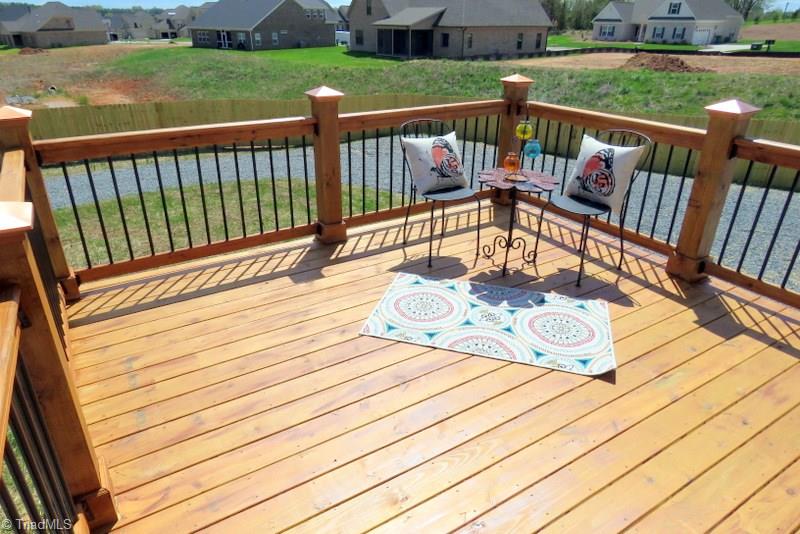 8529 Lasater Road Clemmons, NC 27012 - Photo 28 of 30 New Deck. Fenced in yard.