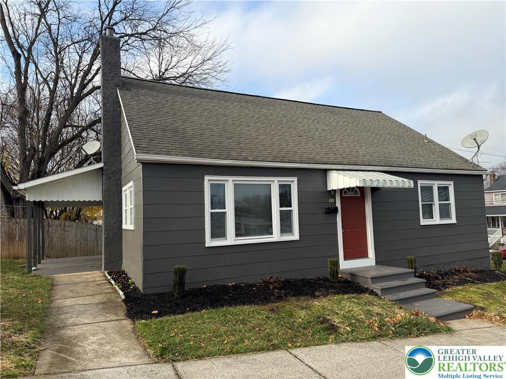 32 North Front Street Coplay, PA 18037 - Photo 1 of 14 a front view of a house with a yard