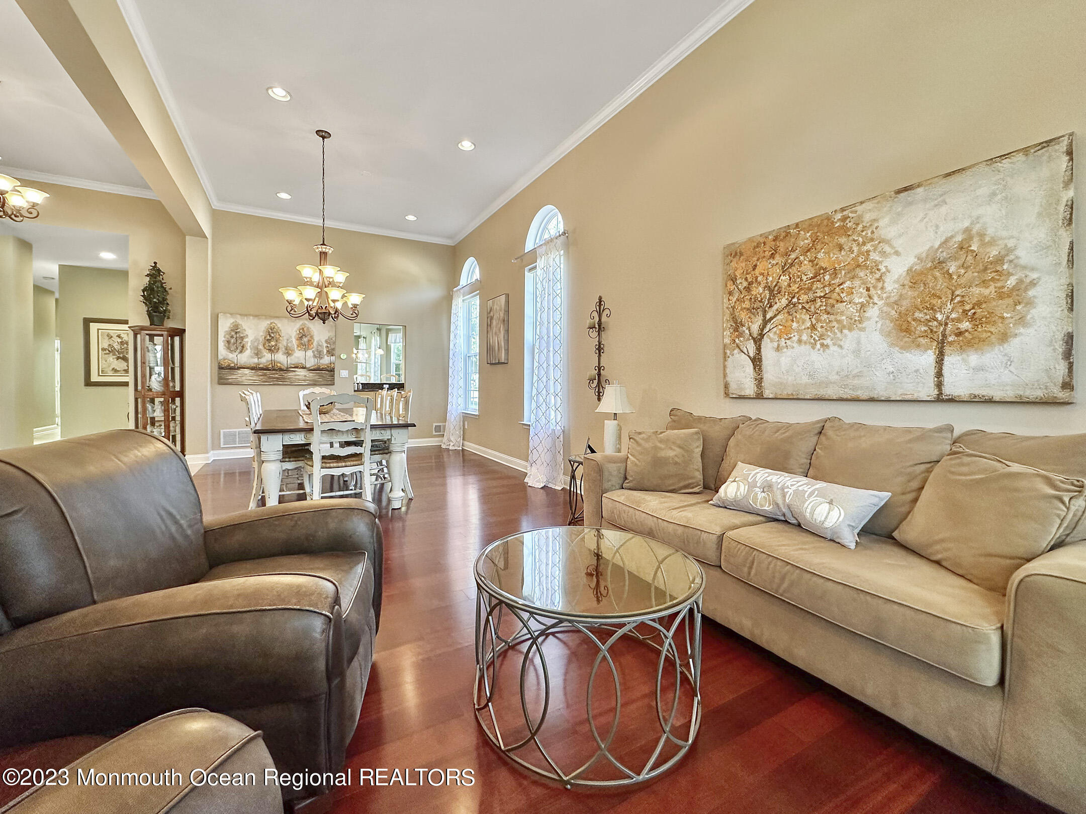 2 Arcaro Road Manalapan, NJ 07726 - Photo 12 of 42 a living room with furniture and a large window