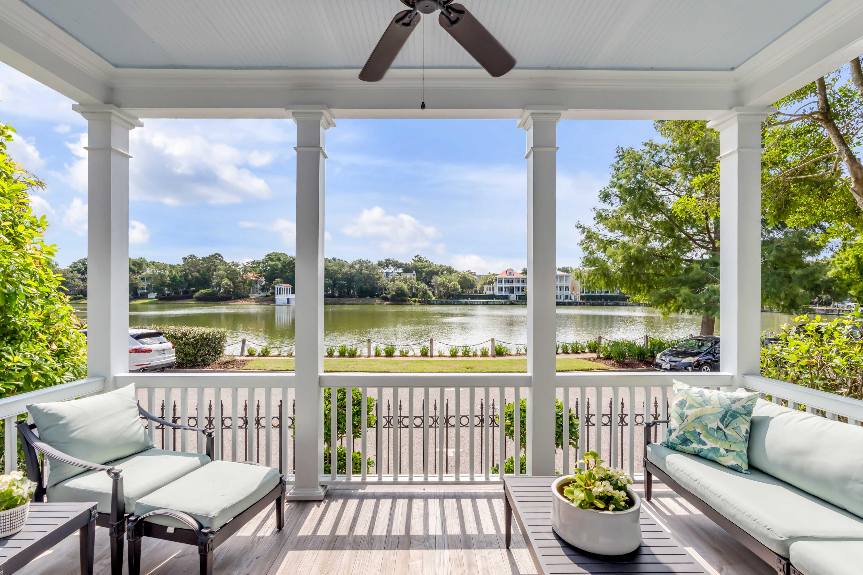 187 Ponsbury Road Mount Pleasant, SC 29464 - Photo 15 of 63 Lakefront Porch off Living