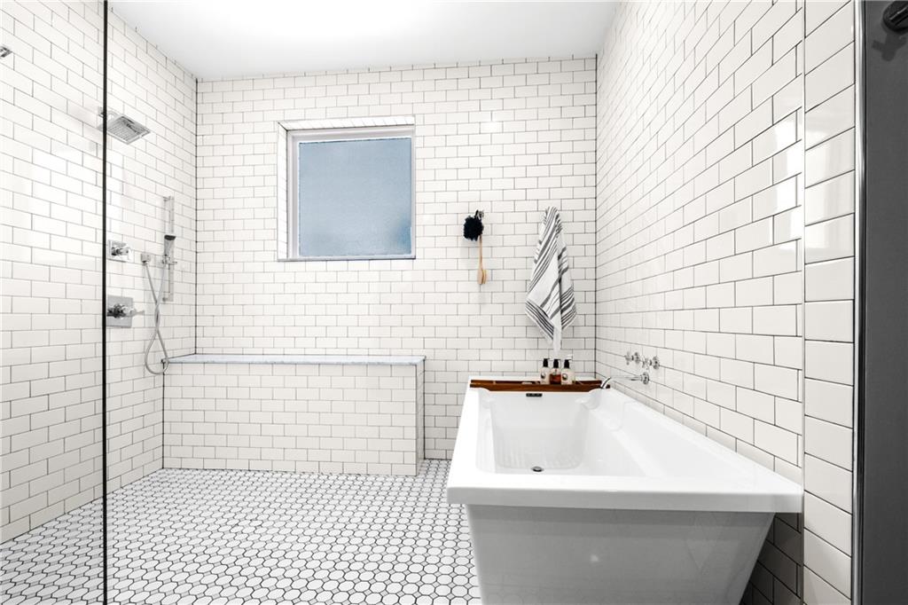 211 McMichael Road Carnegie, PA 15106 - Photo 23 of 50 a bathroom with a sink a toilet and shower